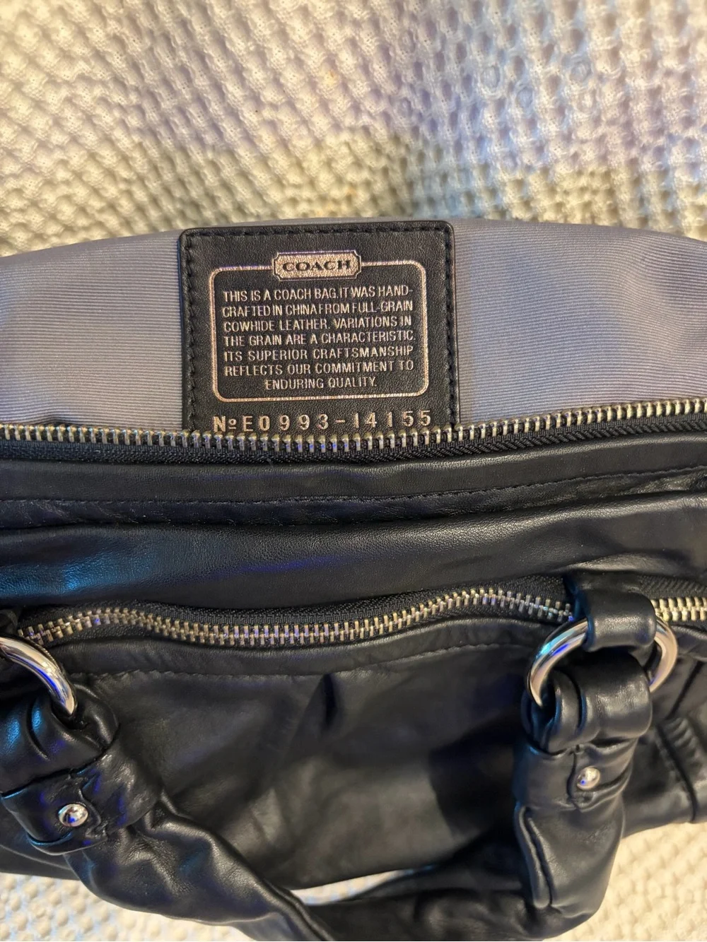 Coach Parker Rare Leather Satchel w/shoulder strap